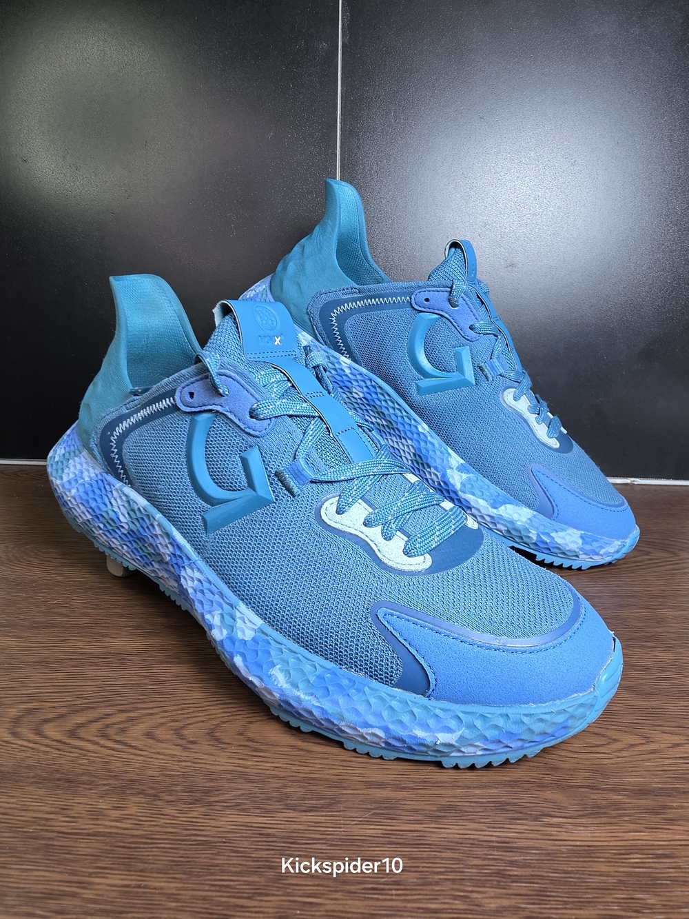 ​G/FORE MG4X2 Golf Cross Trainer Shoes Mens Size 10 Petrol Blue Camo G4MA23EF41
